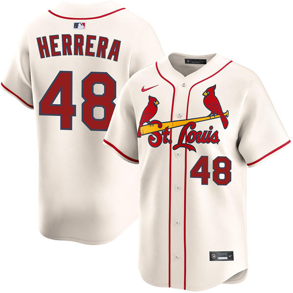 Men's St. Louis Cardinals #48 Ivan Herrera Nike Cream Alternate Limited Jersey