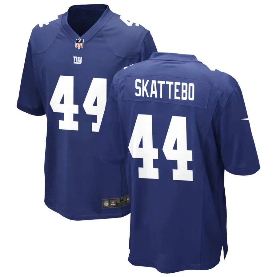 Men's New York Giants #44 Cam Skattebo Nike Royal Team Color Vapor F.U.S.E. Limited Jersey
