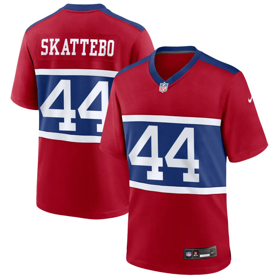 Men's New York Giants #44 Cam Skattebo Nike Century Red Alternate Vapor F.U.S.E. Limited Jersey