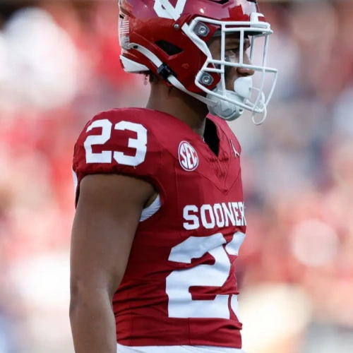 Oklahoma Sooners #23 Eli Bowen Crimson SEC Football Game Jersey