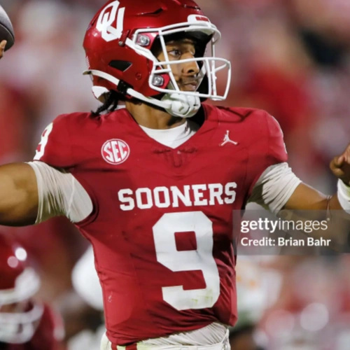 Oklahoma Sooners #9 Michael Hawkins Jr. Crimson SEC Football Game Jersey