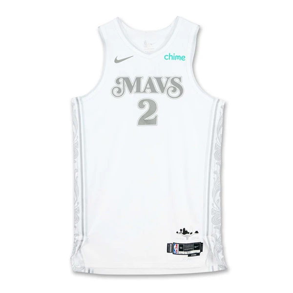 Mens Dallas Mavericks #2 Cooper Flagg Nike White 2024-25 City Edition Swingman Jersey