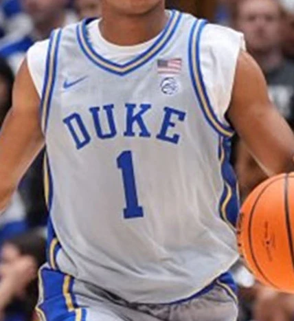 Duke Blue Devils #1 Dereck Lively II Gray Basketball Jersey