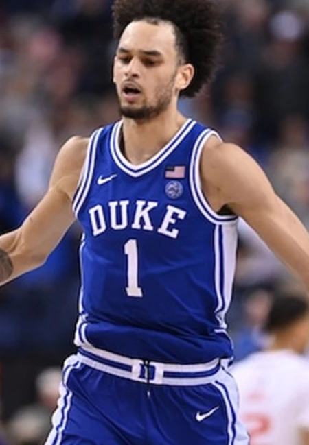 Duke Blue Devils #1 Dereck Lively II Royal College Basketball Game Jersey