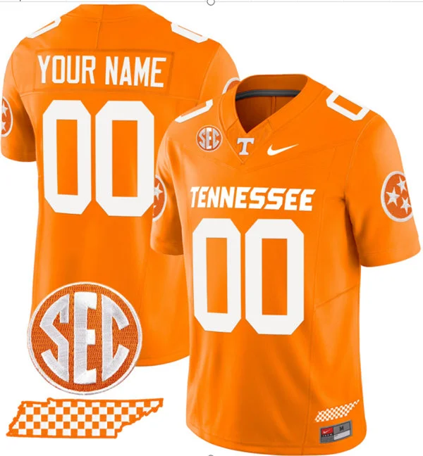 Tennessee Volunteers Custom Nike Orange Special Tennessee F.U.S.E. Limited Football Jersey