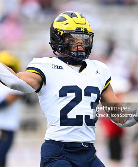 Michigan Wolverines #23 Jordan Marshall White College Football Game Jersey