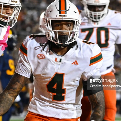 Miami Hurricanes #4 Mark Fletcher Jr. 2024 White Football Game Jersey