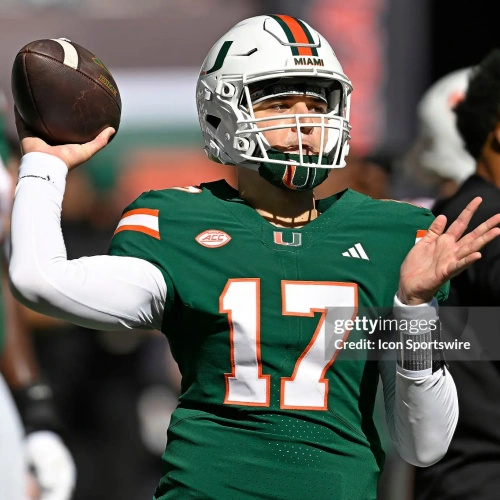 Miami Hurricanes #17 Emory Williams 2024 Green Football Game Jersey