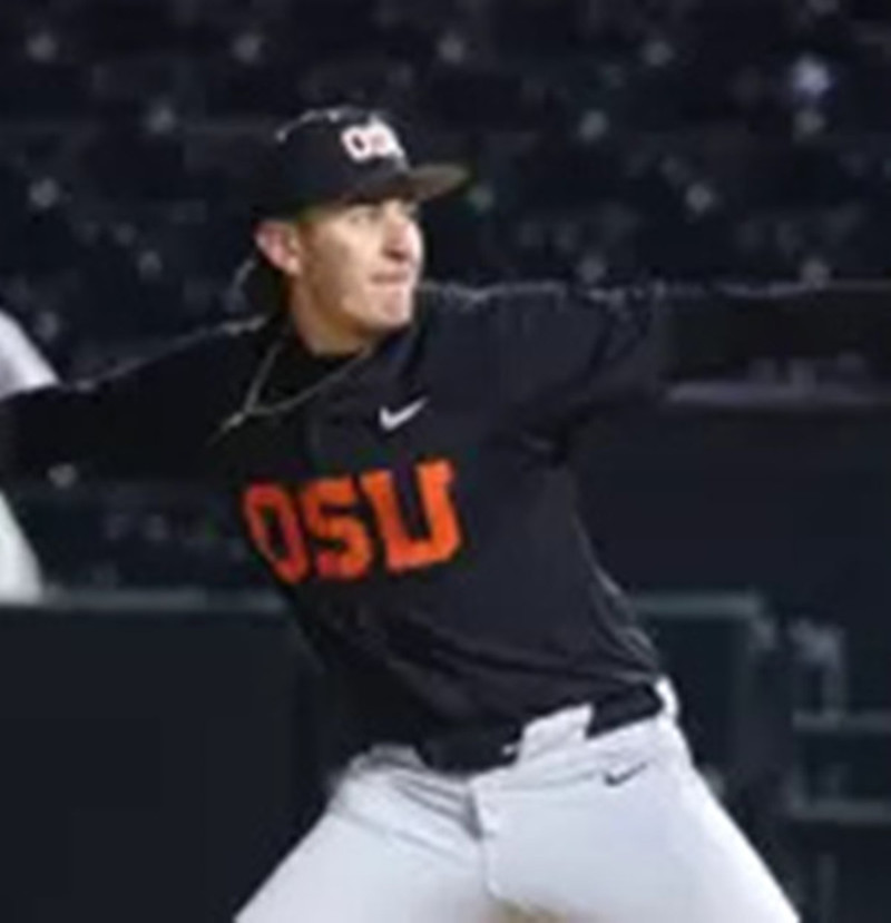 Oregon State Beavers #16 Eric Segura 2025 Blaci OSU College Baseball Game Jersey