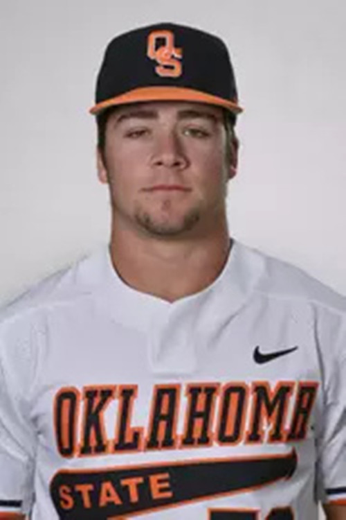 Oklahoma State Cowboys#66 Mario Pesca White College Baseball Game Jersey