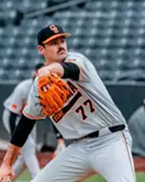 Oklahoma State Cowboys#77 Hunter Watkins Gray College Baseball Game Jersey