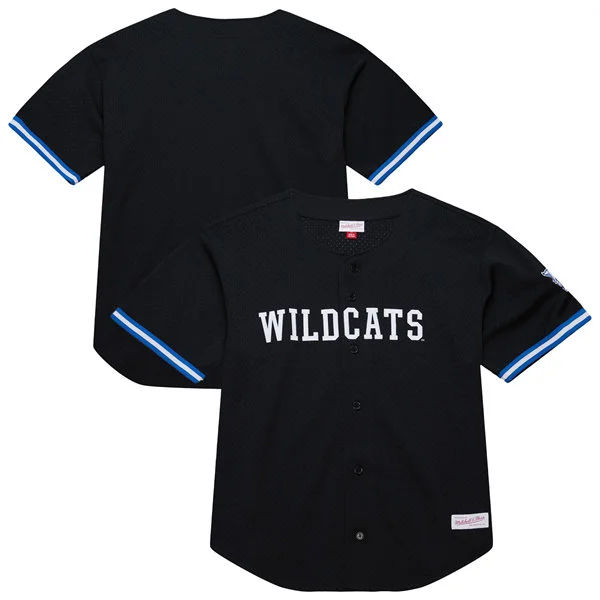 Kentucky Wildcats Custom Black College Baseball Retro Throwback Jersey