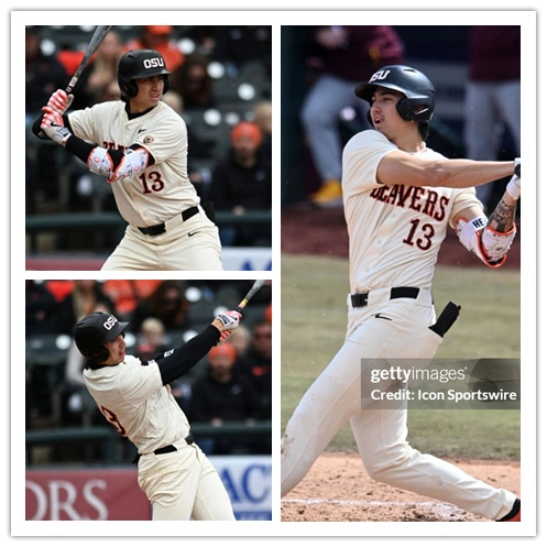 Oregon State Beavers #13 Aiva Arquette Cream Baseball Game Jersey