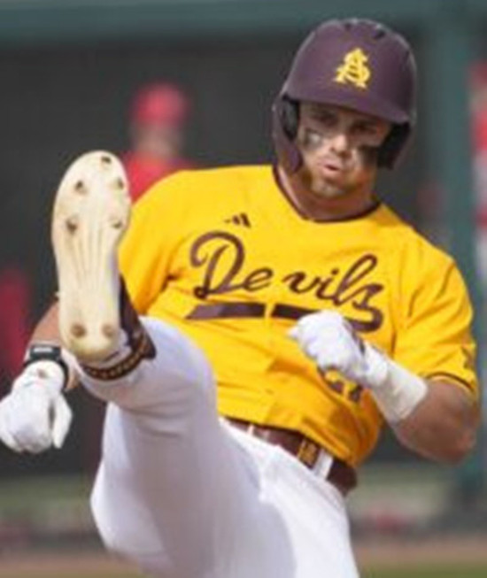 Arizona State Sun Devils #10 Jack Martinez 2025 Gold College Baseball Game Jersey