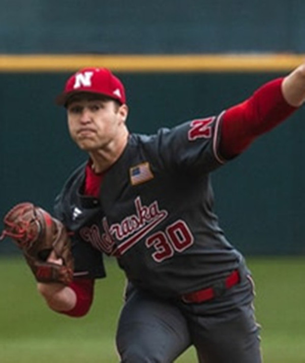 Nebraska Cornhuskers #30 Will Walsh 2025 Charcoal College Baseball Game Jersey