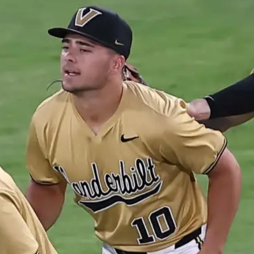 Vanderbilt Commodores #10 Jacob Humphrey Nike 2025 Gold Black College Game Baseball Jersey