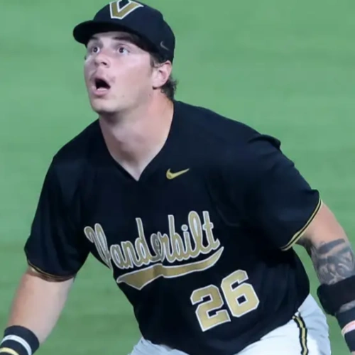Vanderbilt Commodores #26 Braden Holcomb Nike 2025 Black Gold College Game Baseball Jersey