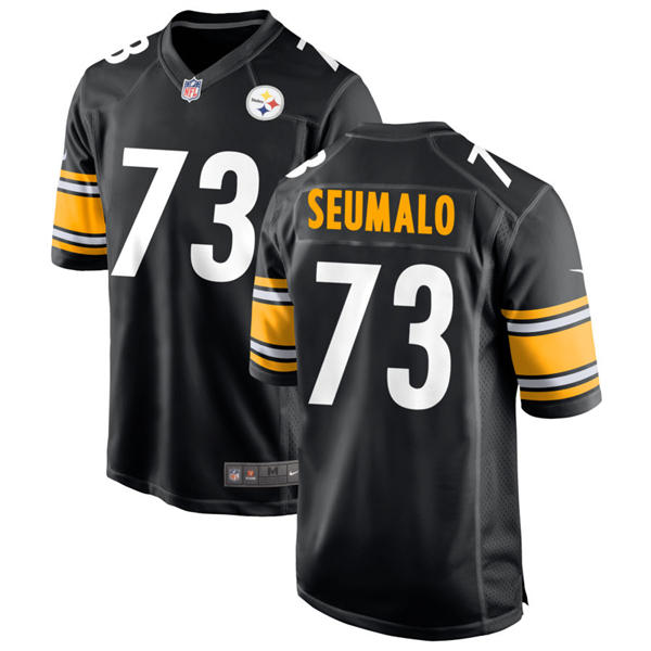 Men's Pittsburgh Steelers #73 Isaac Seumalo Nike Black Vapor F.U.S.E. Limited Jersey