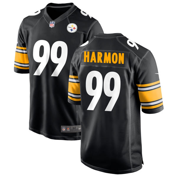 Youth Pittsburgh Steelers #99 Derrick Harmon Nike Black Limited Jersey
