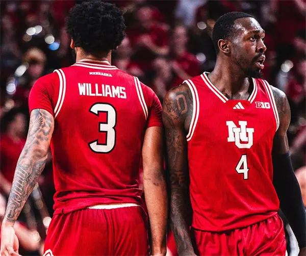 Nebraska Huskers Custom Scarlet NU College Basketball Retro Jersey