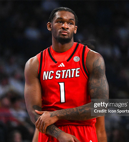 N.C. State Wolfpack Custom 2025 Red Basketball Game Jersey (1)