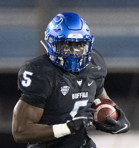 Buffalo Bulls #5 Al-Jay Henderson Black College Football Game Jersey