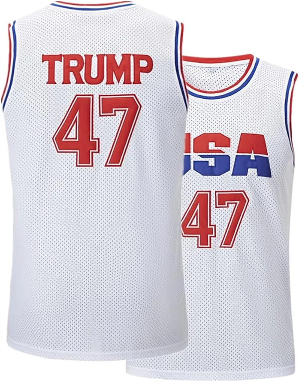 USA #47 Donald Trump Basketball Jersey