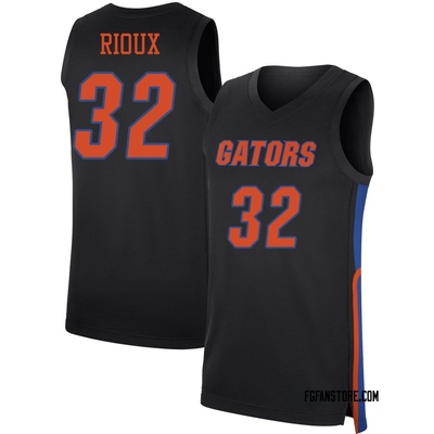 Florida Gators #32 Olivier Rioux 2022 Black Basketball Jersey