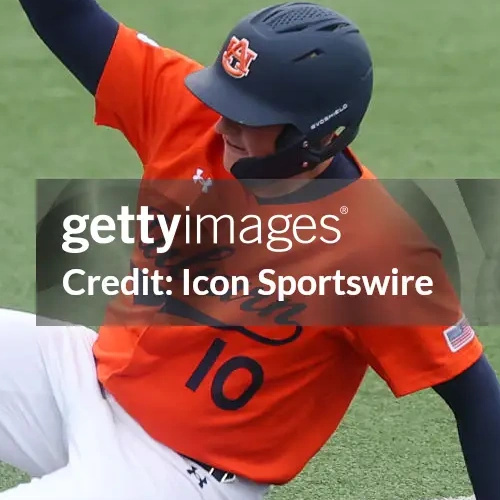 NCAA Auburn Tigers #10 Lucas Steele Orange Under Armour College Baseball Jersey