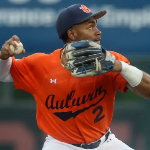 NCAA Auburn Tigers #2 Chris Rembert Orange Under Armour College Baseball Jersey