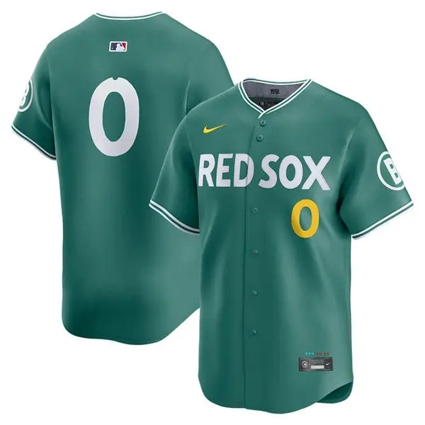 Mens Boston Red Sox #0 Walker Buehler 2025 City Connect 2.0 Vapor Limited Player Jersey Green 