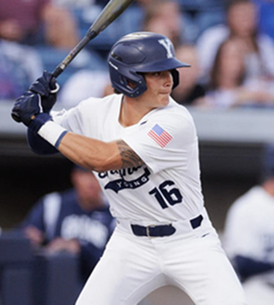 BYU Cougars #16 Tu'alau Wolfgramm White College Baseball Game Jersey