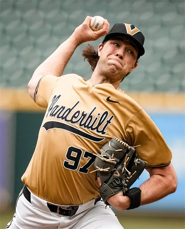 Vanderbilt Commodores Custom Nike 2025 Gold Black Pullover Baseball Game Jersey