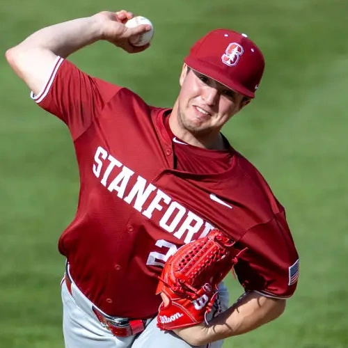 Stanford Cardinal #25 Nick Dugan Nike Cardinal Full Button 2025 ACC College Baseball Limited Jersey