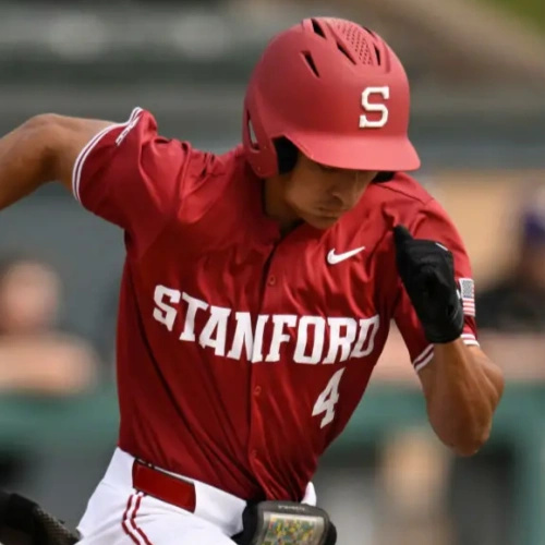 Stanford Cardinal #4 Tatum Marsh Nike Cardinal Full Button 2025 ACC College Baseball Limited Jersey
