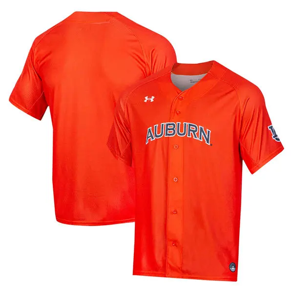 Auburn Tigers Custom Orange Baseball Limited Jersey 
