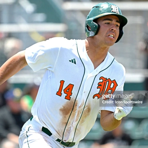 Miami Hurricanes #14 Daniel Cuvet 2025 White Baseball Game Jersey