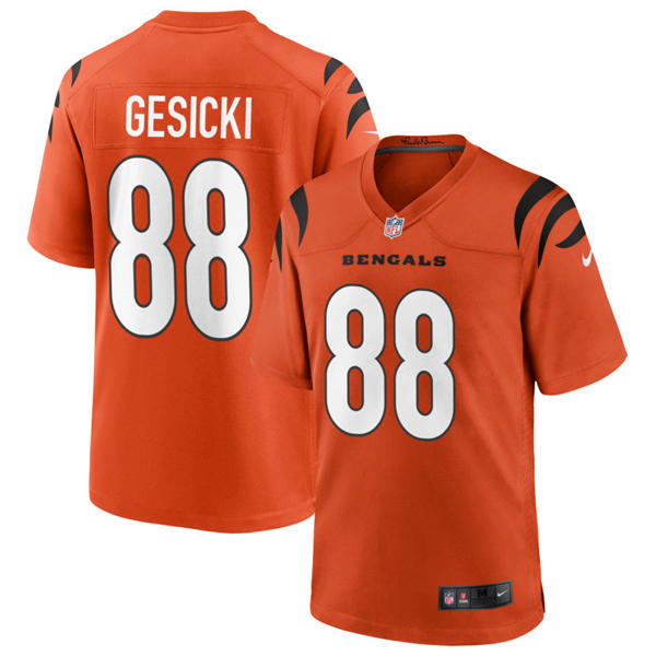 Men's Cincinnati Bengals #88 Mike Gesicki Nike Orange Alternate Vapor F.U.S.E. Limited Jersey