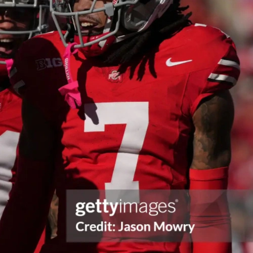 Mens Youth Ohio State Buckeyes #7 Jermaine Mathews Jr. F.U.S.E. Limited Scarlet College Football Game Jersey