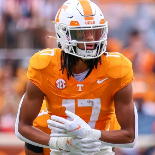 Mens Tennessee Volunteers #17 Chris Brazzell II Nike Orange College Football Jersey