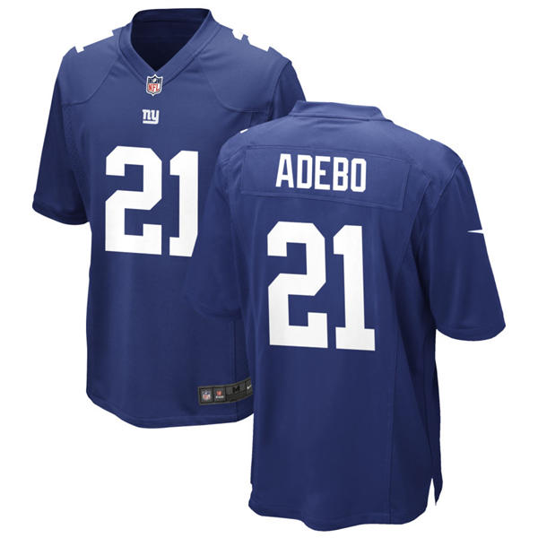 Men's New York Giants #21 Paulson Adebo Nike Royal Team Color Vapor F.U.S.E. Limited Jersey