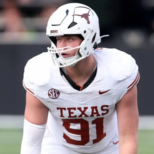 Mens Youth Womens Texas Longhorns #91 Ethan Burke 2024 SEC White College Football Game Jersey