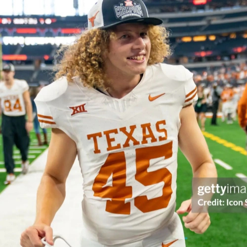 Mens Youth Womens Texas Longhorns #45 Bert Auburn 2024 SEC White College Football Game Jersey