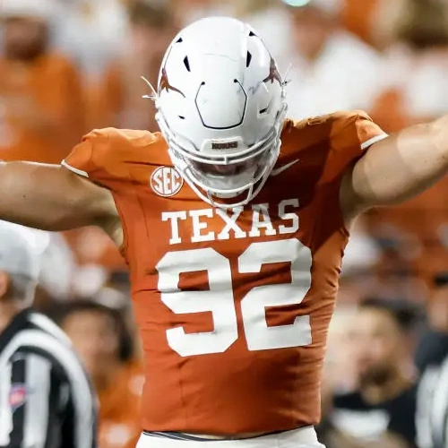 Mens Youth Womens Texas Longhorns #92 Colton Vasek 2024 SEC Orange College Football Game Jersey