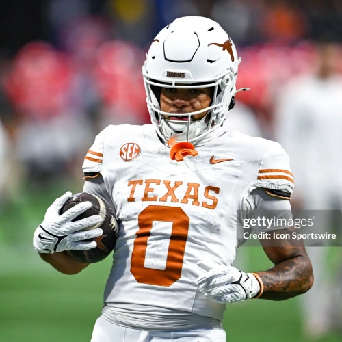 Mens Youth Womens Texas Longhorns #0 DeAndre Moore Jr. 2024 SEC White College Football Game Jersey