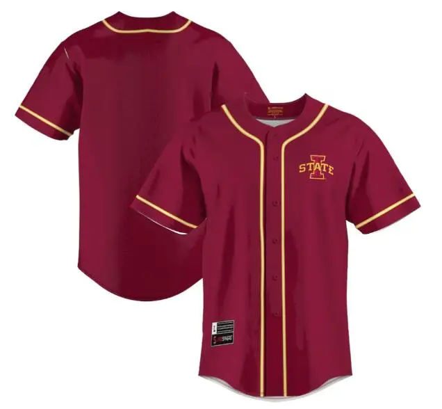 Iowa State Cyclones Blank Cardinal Baseball Limited Jersey