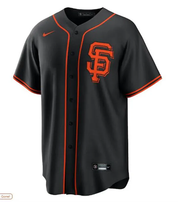 Mens San Francisco Giants #16 Rafael Devers Nike Black Alternate Limited Jersey