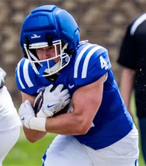 Duke Blue Devils #4 Anderson Castle Royal College Football Game Jersey
