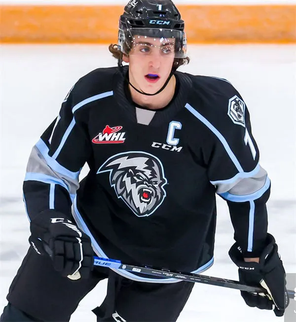 Winnipeg Ice Custom CCM Black Jersey