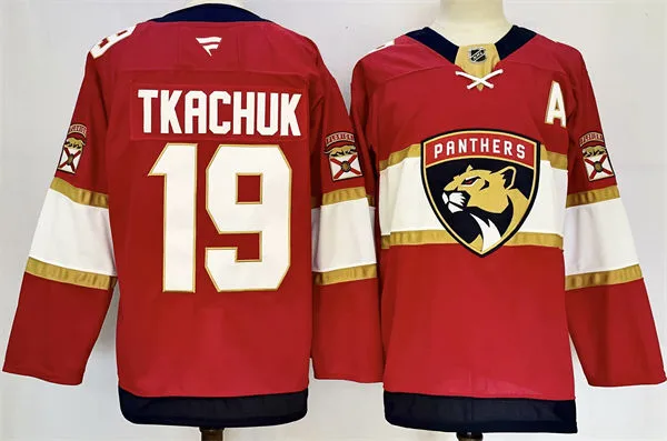 Youth Florida Panthers #19 Matthew Tkachuk Fanatics Red Home  Jersey